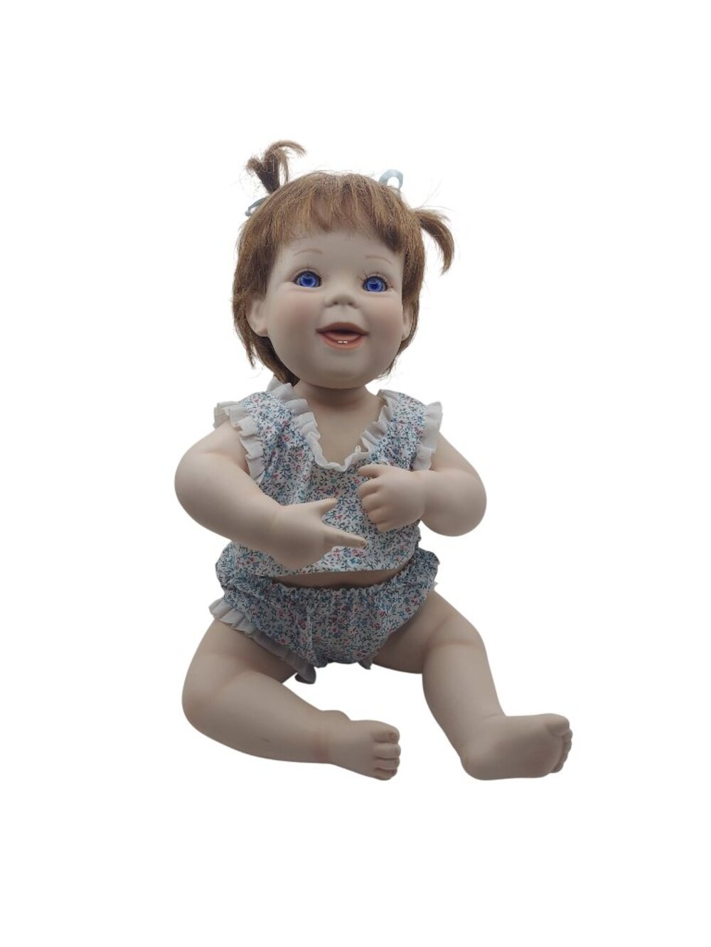 Lil Punkin Porcelain Collector Doll Summer Outfit Elke Hutchens Danbury Mint 96